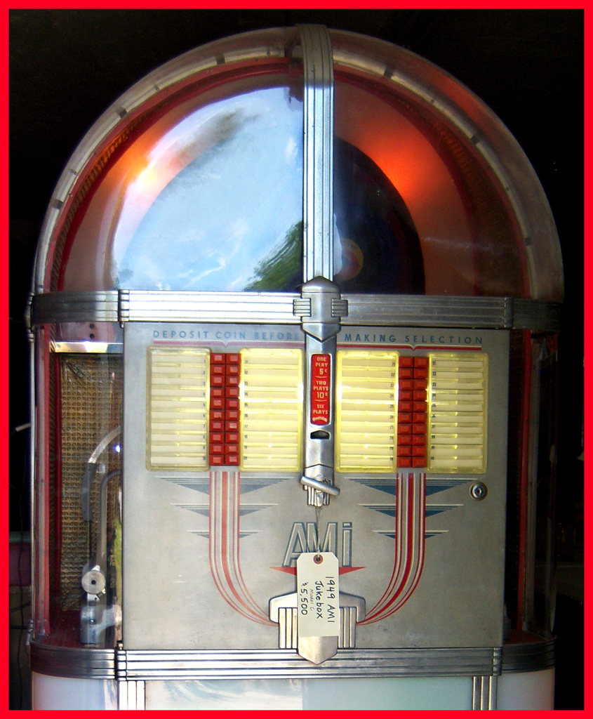 1949 1950 AMI Jukebox vintage antique tube music record