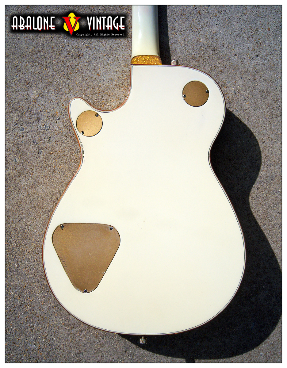 1956 Gretsch White Penguin guitar Original vintage mr clean