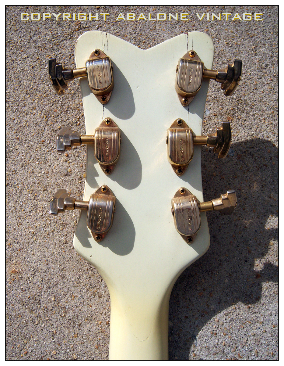 1956 Gretsch White Penguin guitar Original vintage mr clean