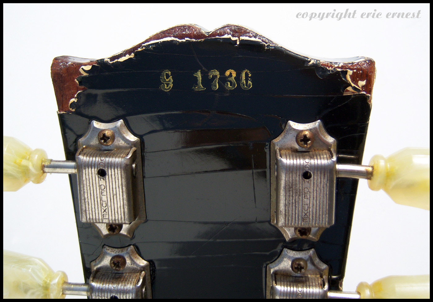 1959 Gibson EDS-1275 Double Twelve Double Neck Guitar. "The Black Widow." Vintage guitar authentication