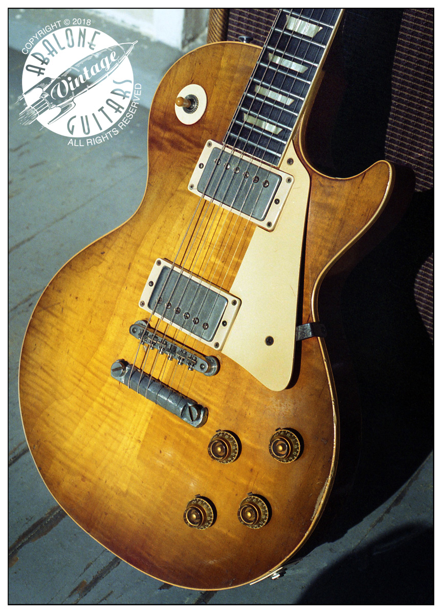 1959 Gibson Les Paul Standard Guitar 9 0919. "The Toilet Seat" Burst!