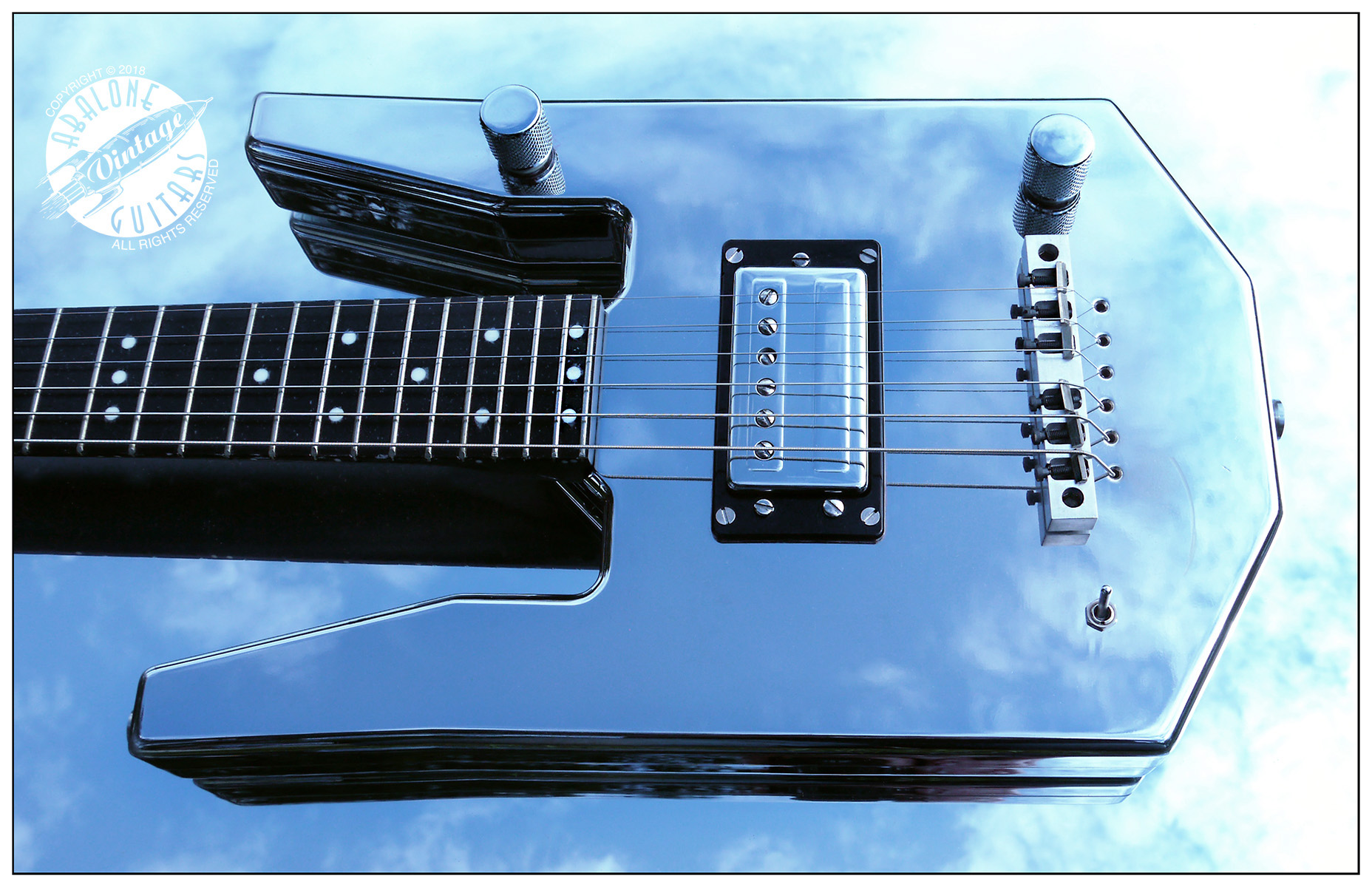 1976 Veleno Traveler guitar.