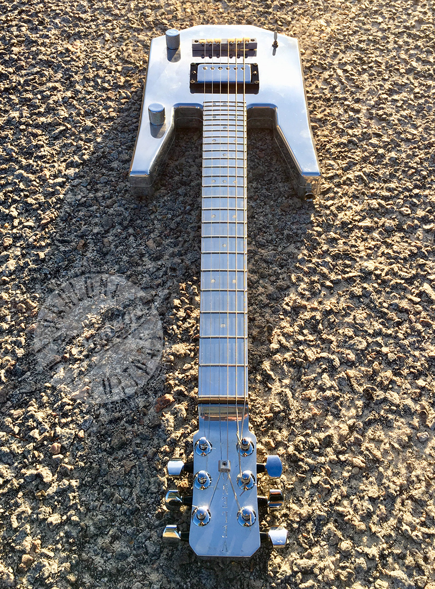 1976 Veleno Traveler guitar.