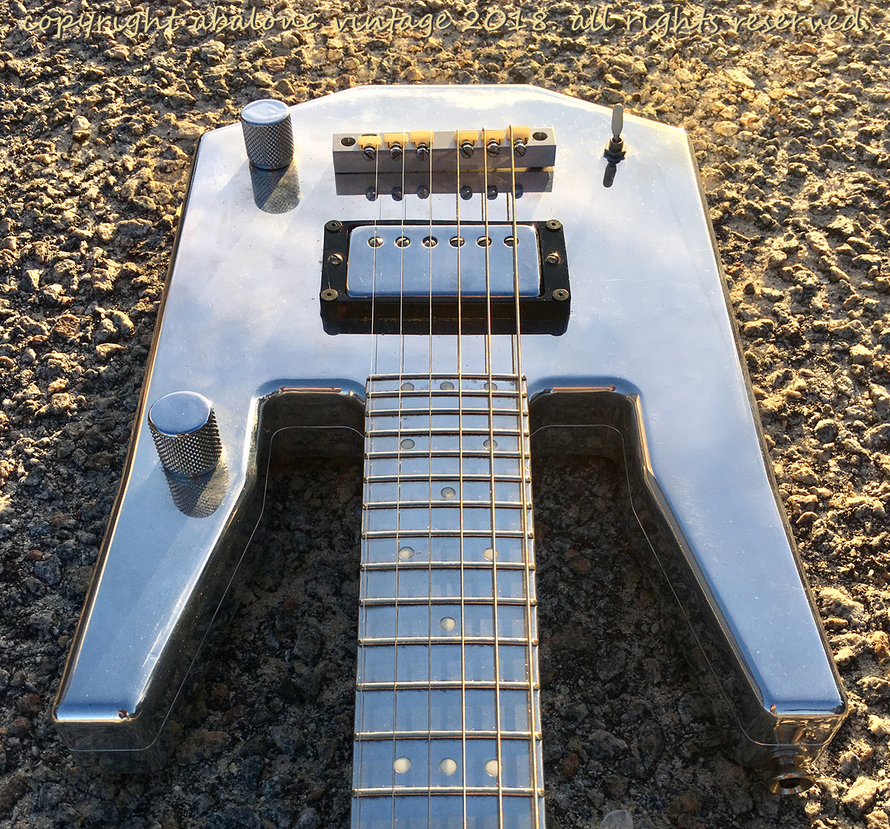 1976 Veleno Traveler guitar.