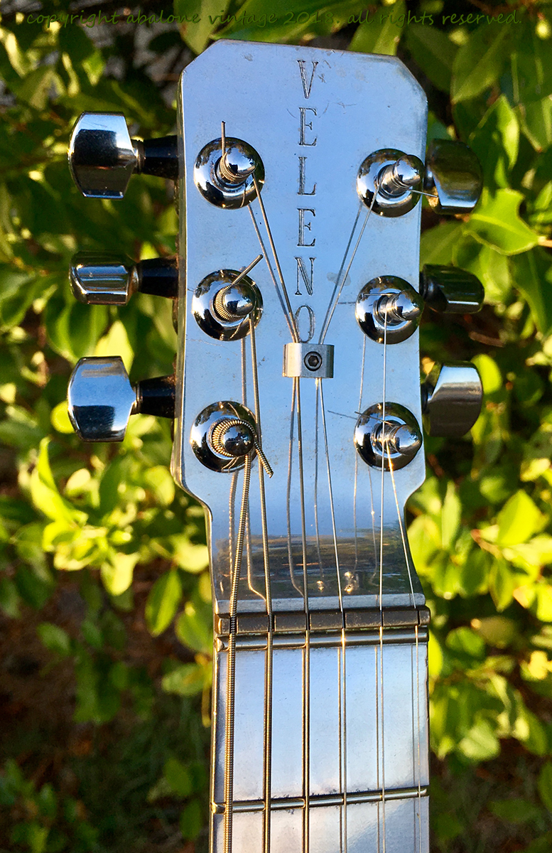 1976 Veleno Traveler guitar.