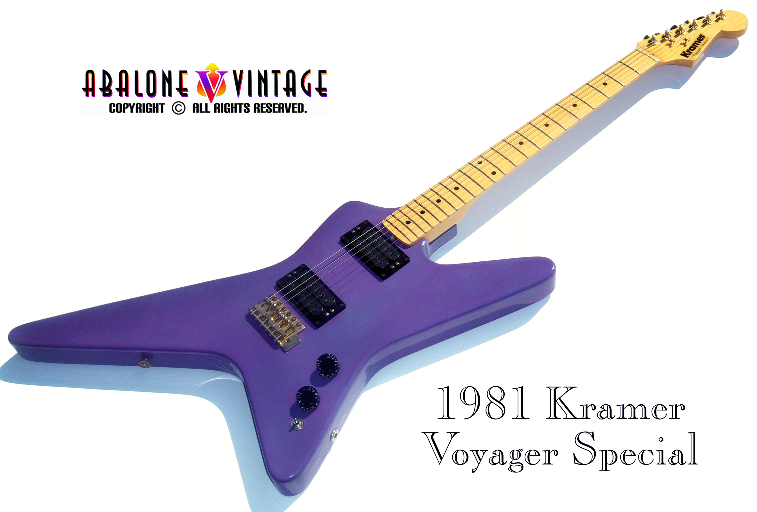 Vintage Kramer Voyager Guitar 1981