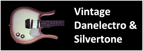danelectro silvertone guitars vintage rare old