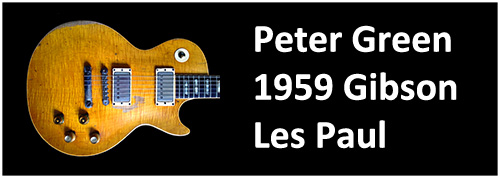 greenie greeny peter green gary moore kirk hammett Les Paul 1959 gibson melvyn franks collection collectors choice cc metallica eric ernest fleetwood mac