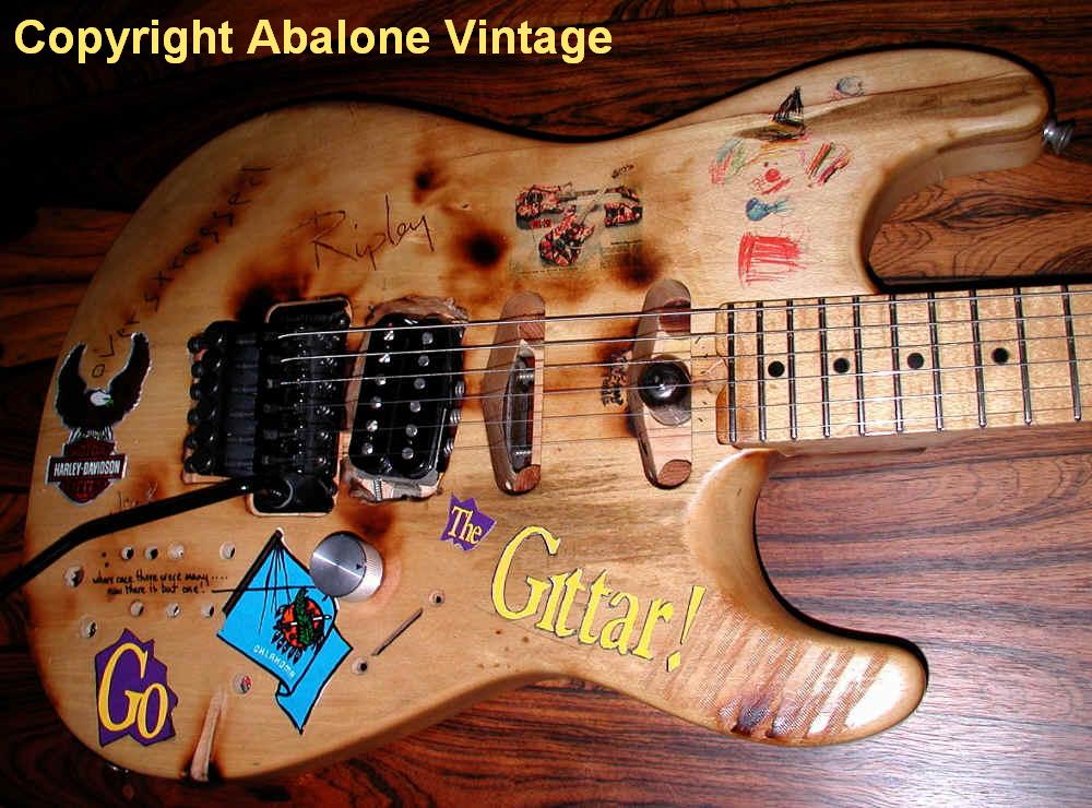 Pre Kramer Ripley guitar / Steve Ripley Edward Van Halen