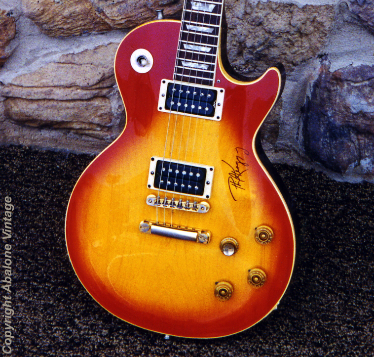 1971 Gibson Les Paul Deluxe owned and used by Phil Keaggy of Glass Harp.