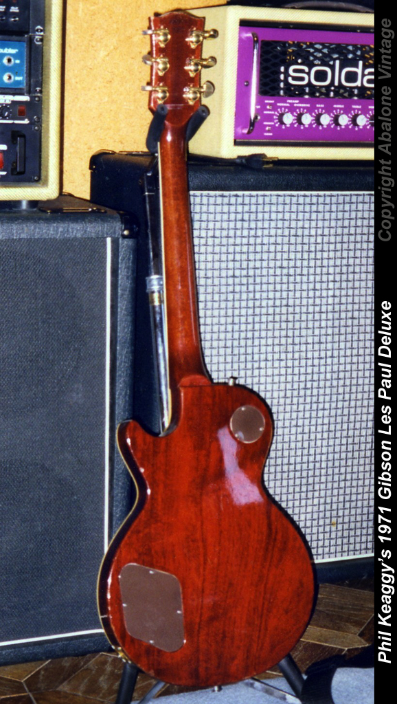 1971 Gibson Les Paul Deluxe owned and used by Phil Keaggy of Glass Harp.