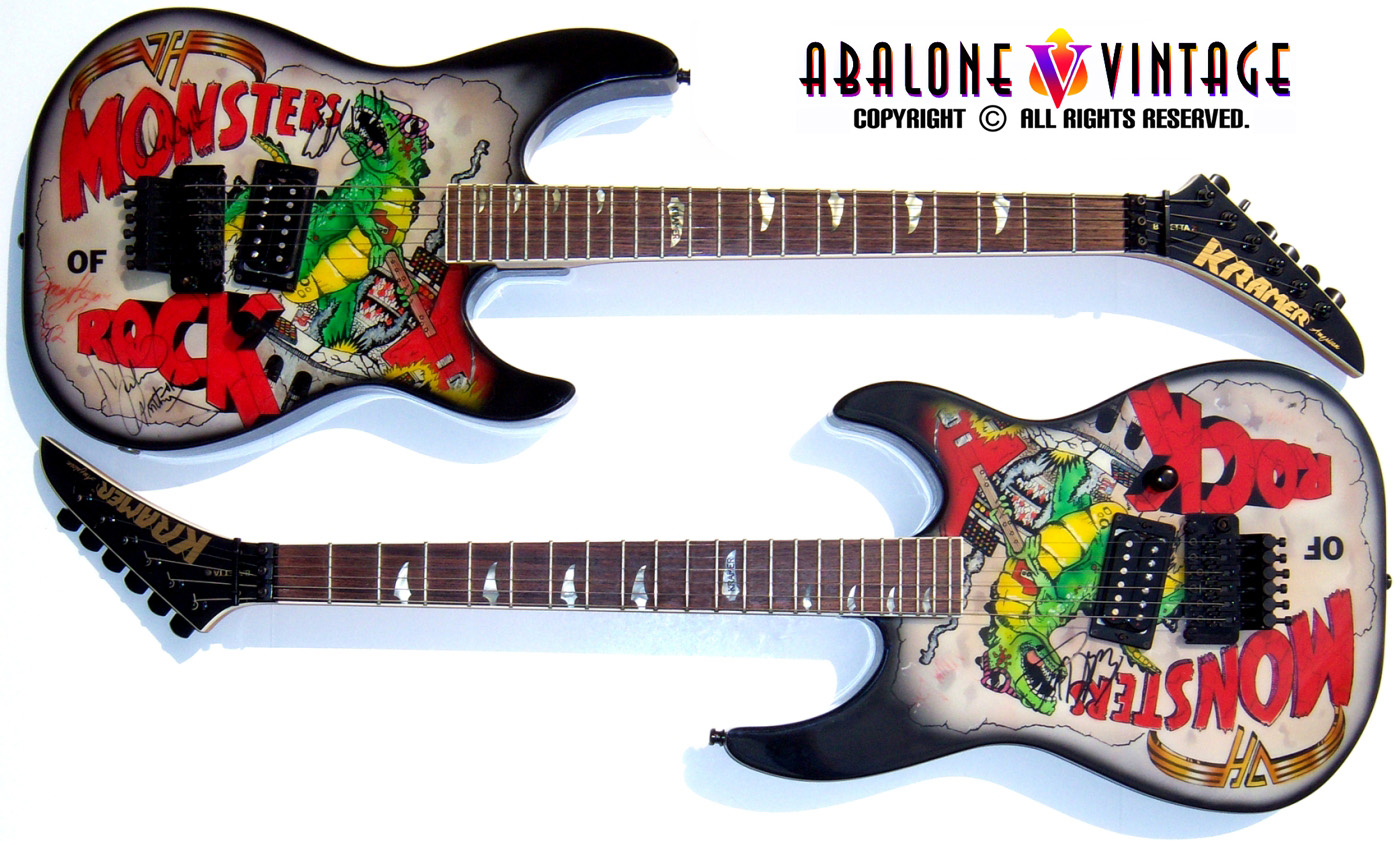 1988 Kramer Monsters of Rock guitars