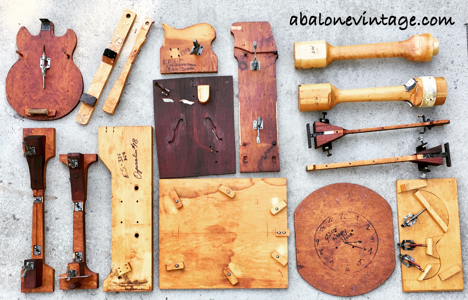 Gibson Guitars original NOS Kalamazoo factory jigs.